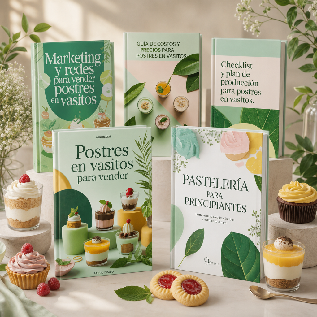 Postres en Vasitos: Tu Kit Completo para Emprender